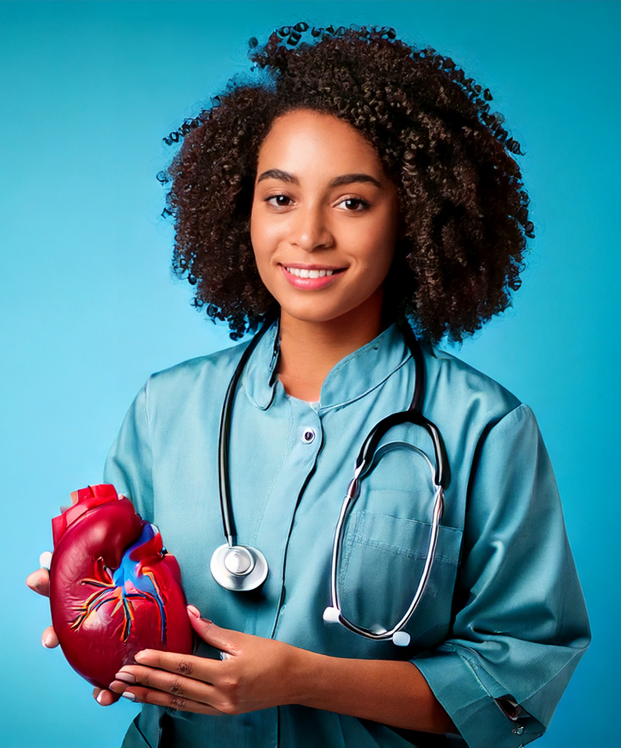 Firefly CREATE IMAGE OF CARDIO KIDNEY METABOLIC DISEASE OF PATIENT AFRO AMERICAN STUDIO ON RIGHT SID (3)